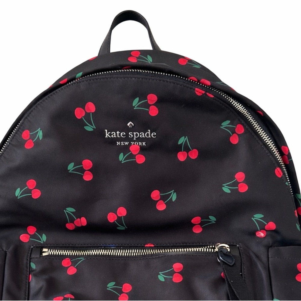 Kate Spade New York Cherry Print Backpack - Picture 3 of 4